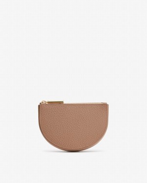 Bolso Pequeño Cuyana Half Moon Mujer Kaki | OYZ624WA