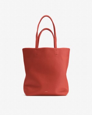 Bolso Tote Cuyana Altas Easy Mujer Coral Oscuro | ARP2926ZP