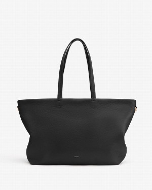 Bolso Tote Cuyana Classic Easy Cremallera Mujer Negras | LKD8062FS