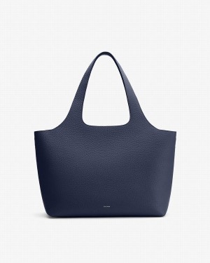 Bolso Tote Cuyana System Mujer Azul Marino | SQY1788LE