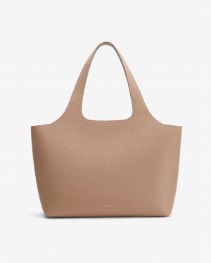 Bolso Tote Cuyana System Mujer Kaki | IAC8821QX