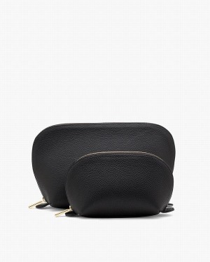 Bolsos De Viaje Cuyana Set Mujer Negras | BJU5111UL