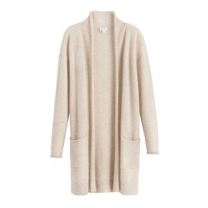 Cárdigan Cuyana Single-Origin Cashmere Long Mujer Beige | EPM6884OO