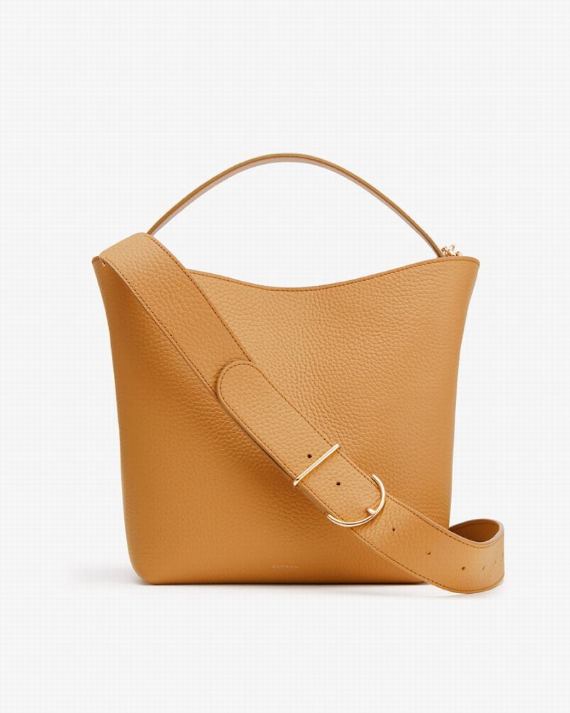 Bolso Saco Cuyana Linea Mujer Amarillo | JQT594OK