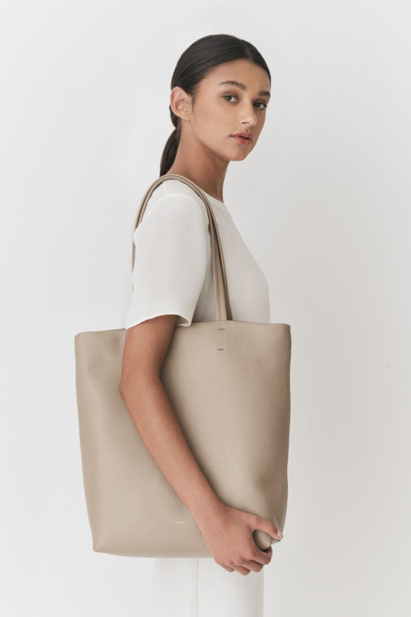 Bolso Tote Cuyana Altas Easy Mujer Gris | KTC5253RY