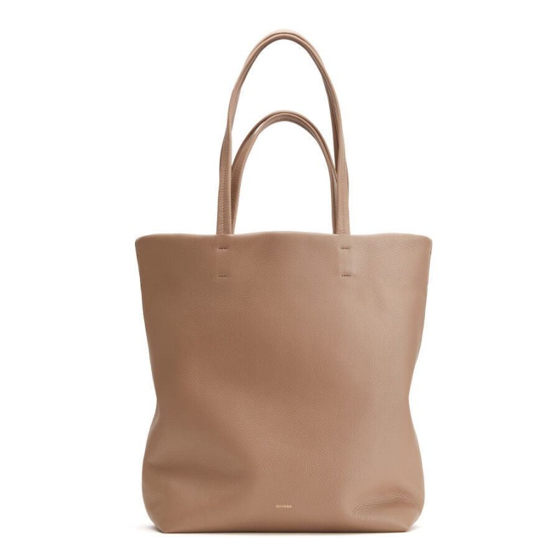 Bolso Tote Cuyana Altas Easy Mujer Kaki | DUO331WH