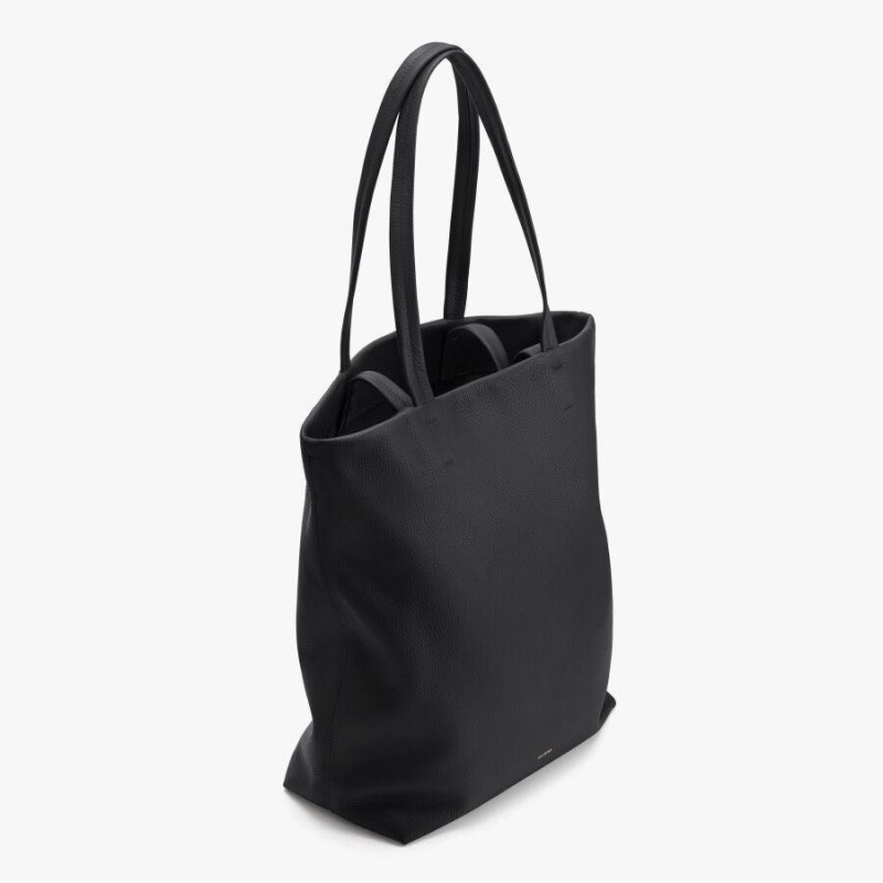 Bolso Tote Cuyana Altas Easy Mujer Negras | OEG3823LE