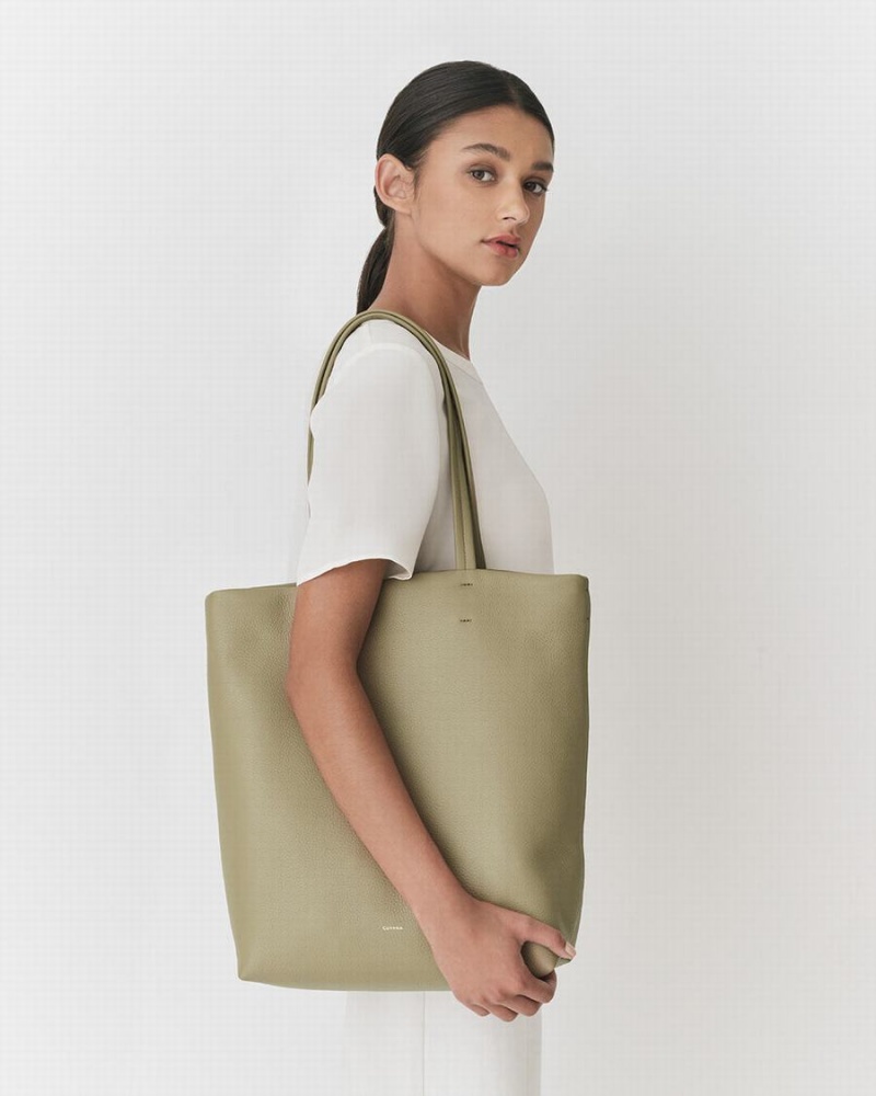 Bolso Tote Cuyana Altas Easy Mujer Verde | ISN8023RU