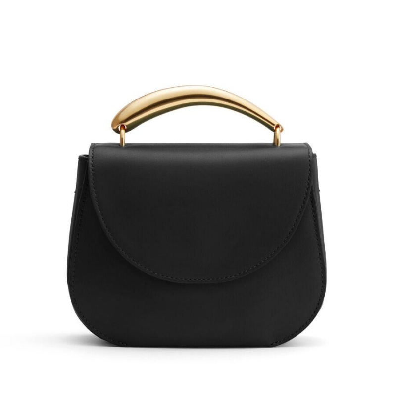 Bolso Tote Cuyana Sculpted Handle Mujer Negras | FWM6285LJ