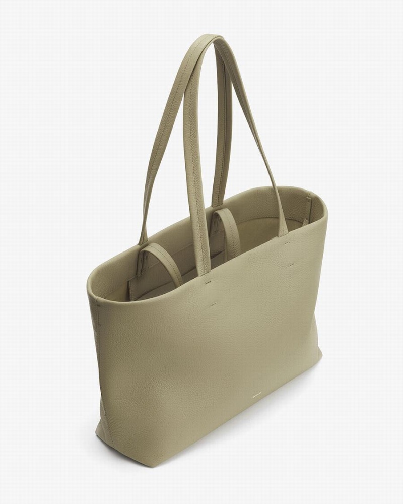 Bolso Tote Cuyana Small Easy Mujer Verde | SIW2189OR