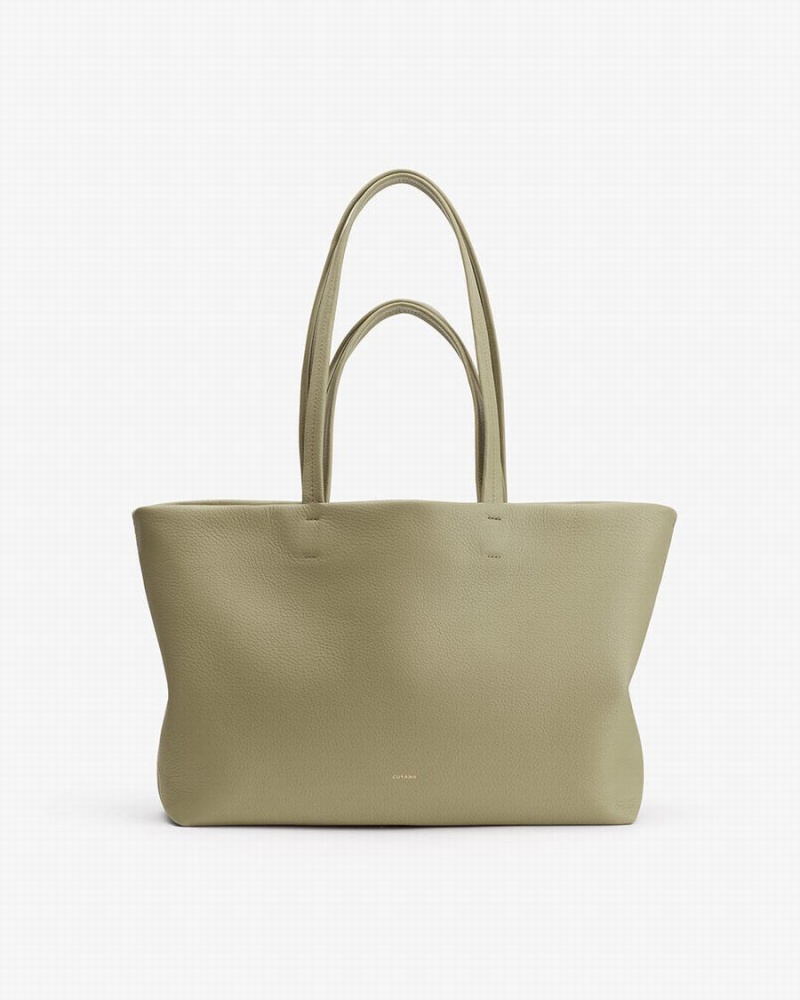 Bolso Tote Cuyana Small Easy Mujer Verde | SIW2189OR