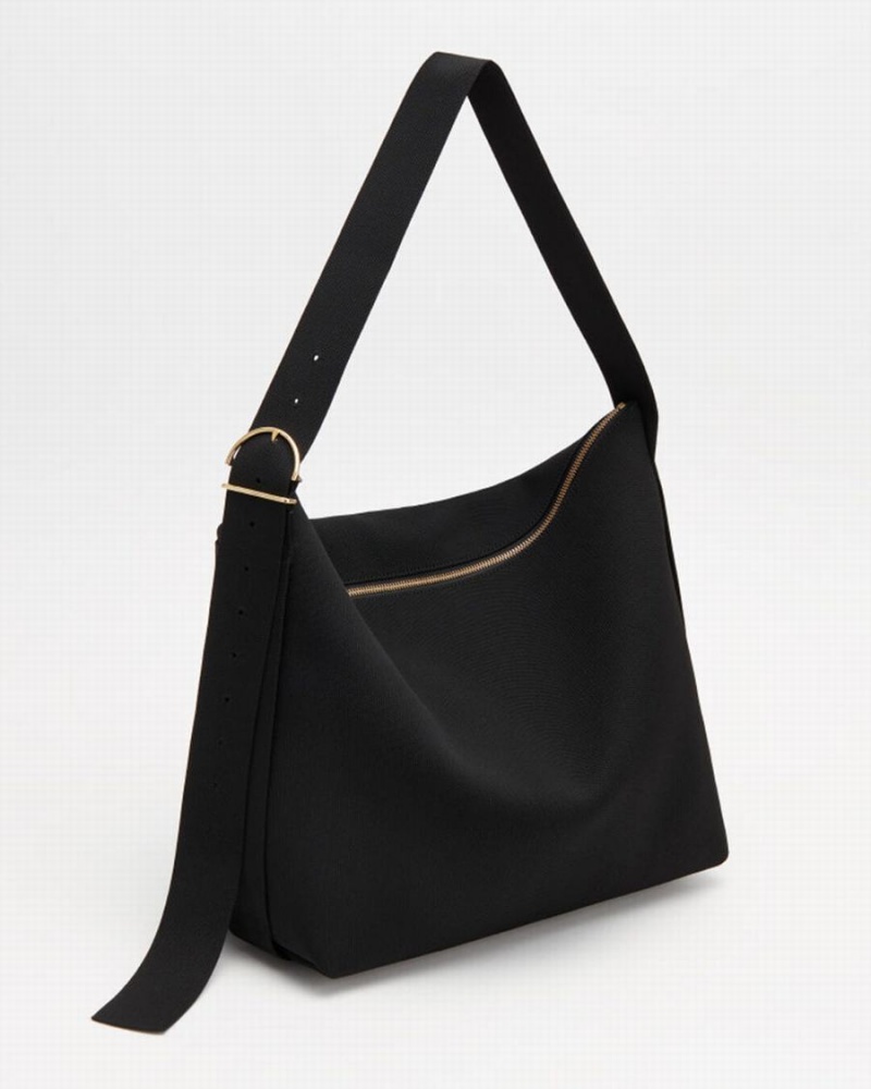 Bolsos Cruzados Cuyana Oversized Sling Mujer Negras | RLF1529OH