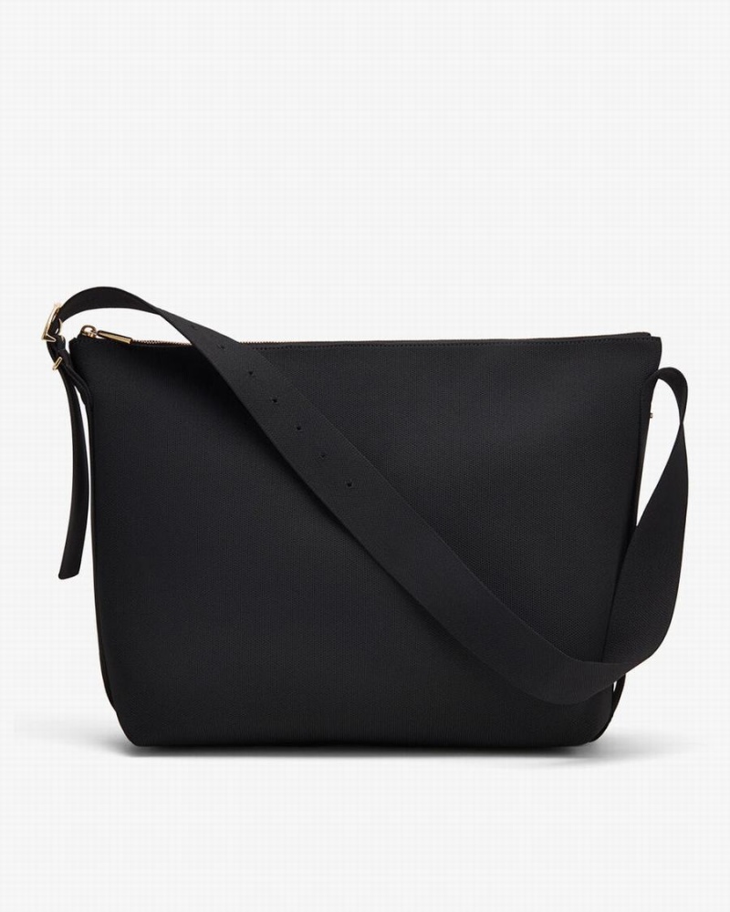 Bolsos Cruzados Cuyana Oversized Sling Mujer Negras | RLF1529OH