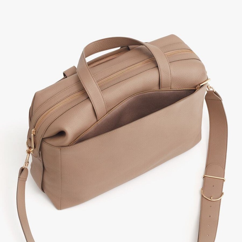 Bolsos De Viaje Cuyana Medium Mujer Kaki | NVW8823AL