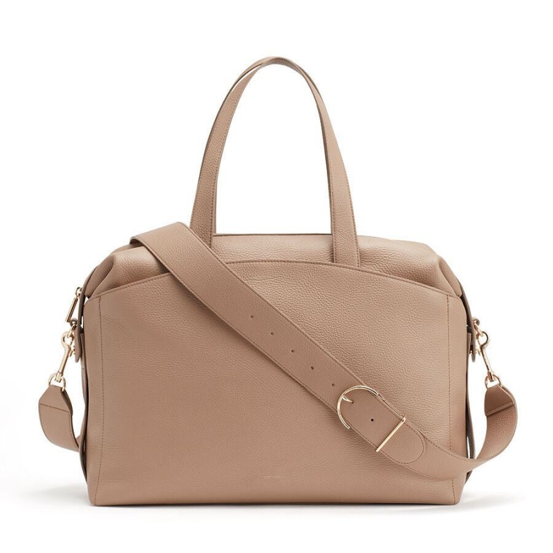 Bolsos De Viaje Cuyana Medium Mujer Kaki | NVW8823AL