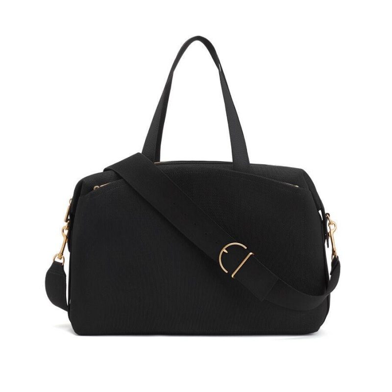 Bolsos De Viaje Cuyana Medium Mujer Negras | KXB9410EU