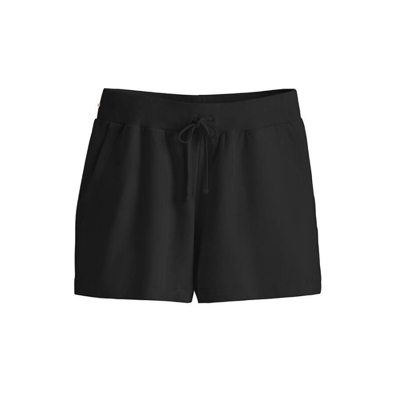 Short Cuyana French Terry Mujer Negras | PWH8368ND